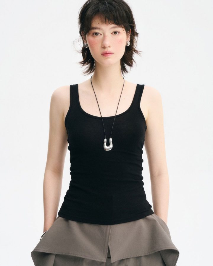 Alternative view of COTTON TANKTOP