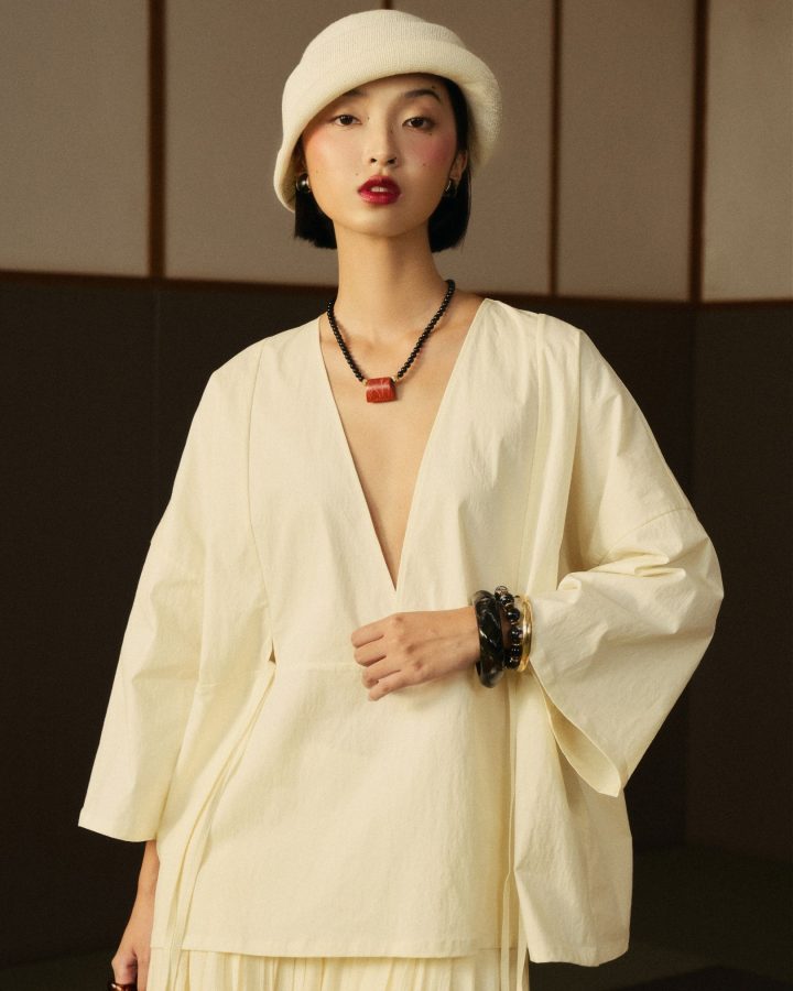 Alternative view of KAGE BLOUSE